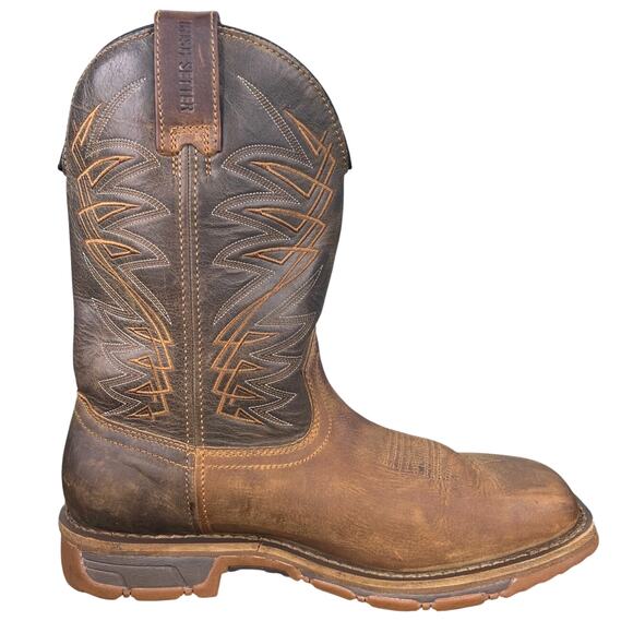 Irish Setter By Red Wing Marshall Brown Steel Toe Western Work Boot Size 9 E2 main image 7